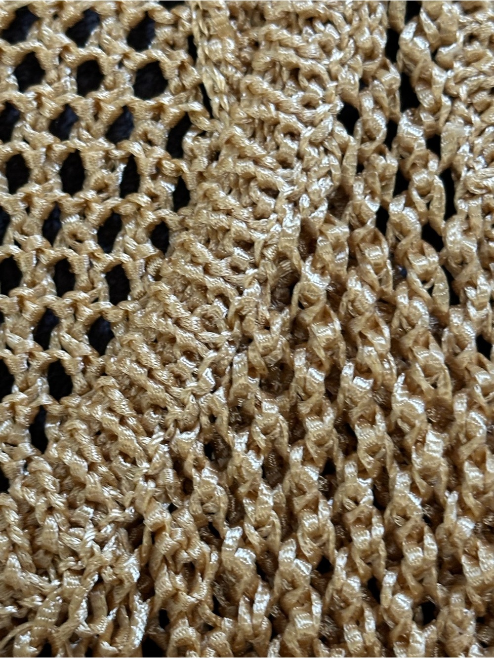 H&M Gold Crochet Racerback Tank - Picture 6 of 6